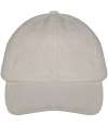 NS016 Native Spirit Corduroy 6 Panel Cap Ivory colour image